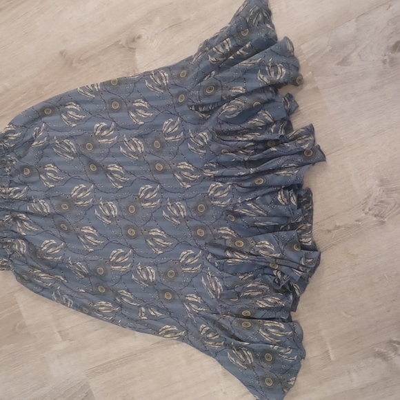 Yakira Bella dream catcher ruffled skirt elastic waist sheer lined drawstring XS - Picture 5 of 16